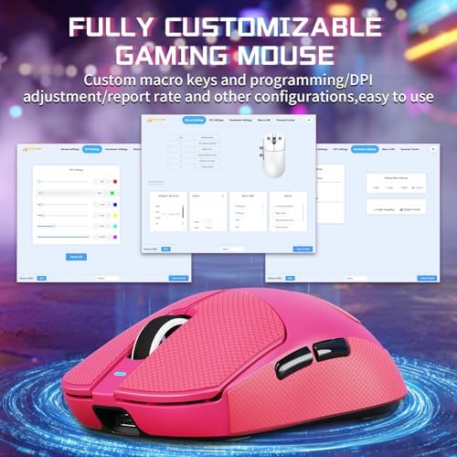 ATTACK SHARK X8 SE Tri-Mode Wireless Gaming Mouse Ergonomic 59g Lightweight