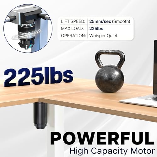 VIVO Dark Gray 75 x 63 in Corner Standing Desk, DESK-E3CTG-75
