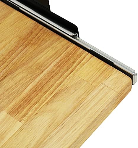 BenchPro Keyboard Tray Hardwood Butcher Block, Oiled, 9" D x 27" L