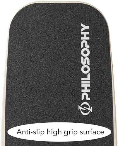 Philosophy Gym Balance Board, Wooden Balance Exercise Trainer