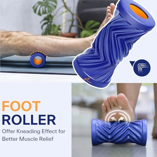 Sportneer 4 in 1 Pilates Foam Roller Muscle Relax Kit