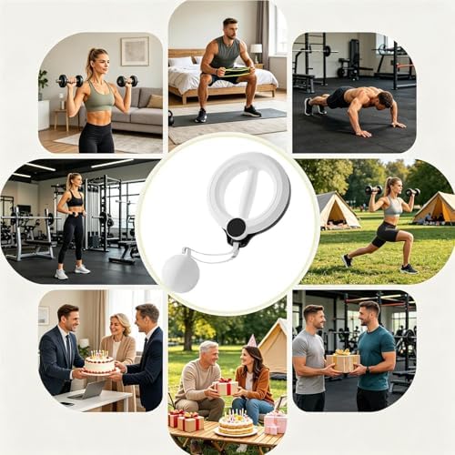 Infinity Arm Hoop Hand-Crank Forearm Exerciser