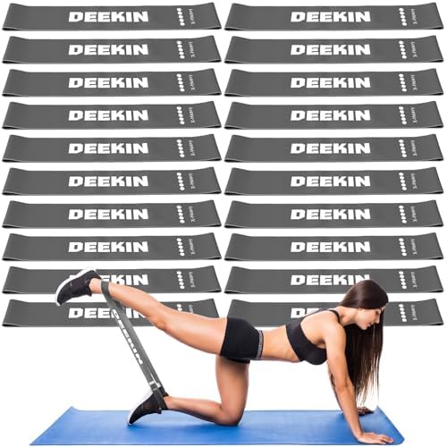 DEEKIN 20 Pcs Resistance Bands Bulk Exercise Bands