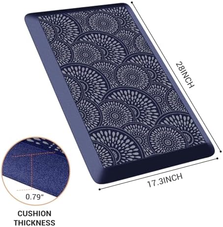 Mattitude 4/5 Inch Kitchen Mat, Waterproof Non-Slip Standing Mats and Rugs