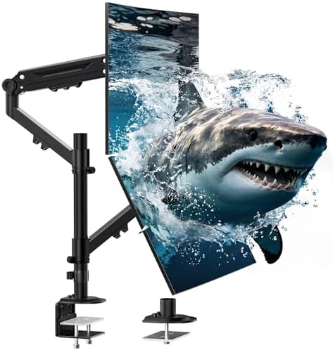 WALI Vertical Dual Monitor Mount for 13-40 inch Screens, up to 26.4 lbs