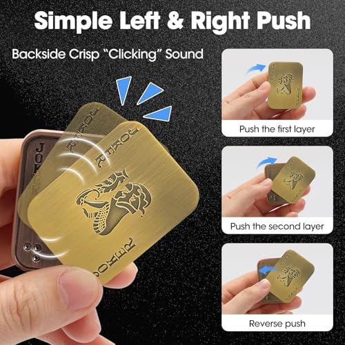Fidget Slider, Poker Push Card, Fidget Toys Adults, Fidget Clicker