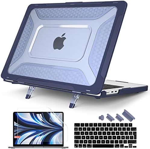 Batianda Extreme Heavy Duty Case for MacBook Air 13.6" 2026-2022, Navy Blue