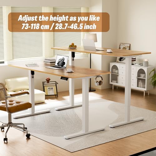 55"x24" Standing Desk, Height Adjustable Sit-Stand for Home Office