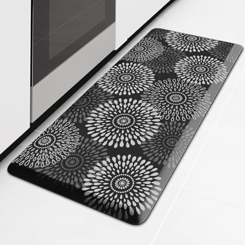 Kitchen Mat Water-Resistant Kitchen Rugs Cushioned Anti-Fatigue Floor Mat