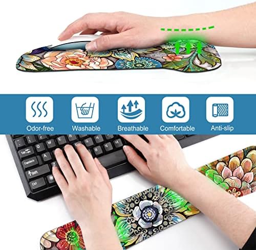 ToLuLu Keyboard Wrist Rest Mouse Pad Support, Ergonomic Mousepad fr Laptop