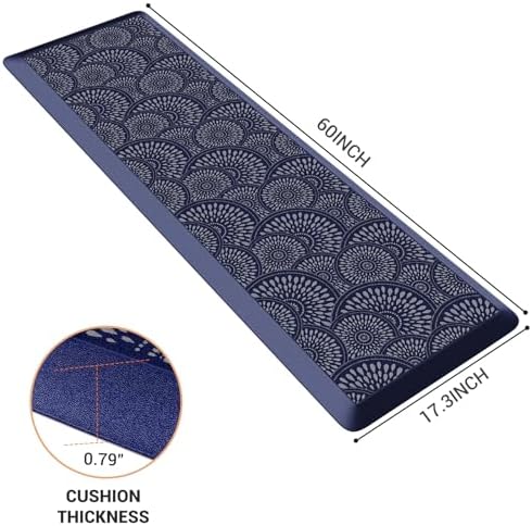 Mattitude 4/5 Inch Kitchen Mat, Waterproof Non-Slip Standing Mats and Rugs