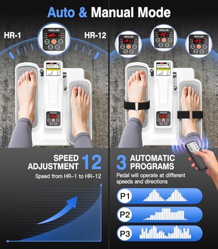Under Desk Elliptical Machine, Portable Electric Elliptical Exercise Equipment