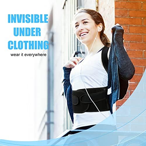 Posture Corrector for Men&Women - Back Brace for Lumbar Support and Upright - Breathable Back Straightener Back Corrector Large(33-37 Inch)