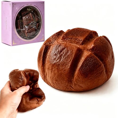 Bread Squishy Toy, Slow Rising Dumpling Squishy Stress Ball, Soft PU Toy