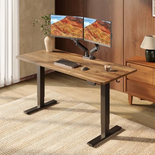 SANODESK 1'' Thick One-Piece 60 x 24'' Height Adjustable Standing Desk