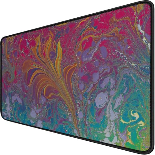 Large Extended Gaming Mouse Pad with Stitched Edges 31.5X15.7In ﻿