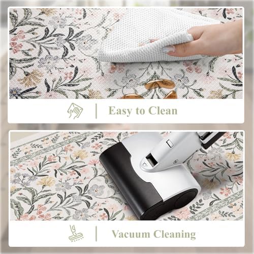 Collive Cushioned Anti Fatigue Kitchen Mats, Waterproof Sink Rugs Sets