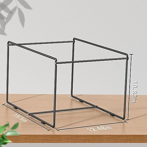 2 Sets Hanging File Folder Frame Letter/Legal Size,Less Than 9.5”H/15.4”D File Cabinet Rail/Drawer/Inserts,Hanging File Holder,Desk Organizer for Accessories,Filing Box,Anti-Scratch/Rusty