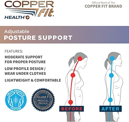 Copper Fit Health Unisex Posture Support, Adjustable_PARENT