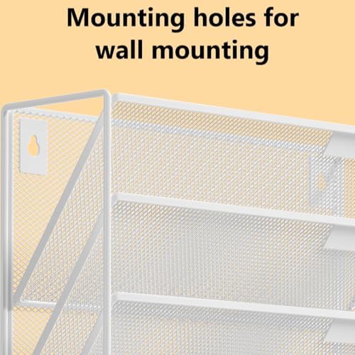 Kuntine.B Wall File Organizer Office Hanging Magazine Holder Wall File Organizer for Office Home
