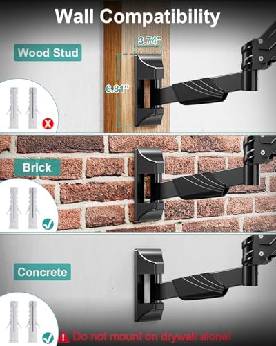 MOUNT PRO Monitor Wall Mount for Max 43" Ultrawide Screens