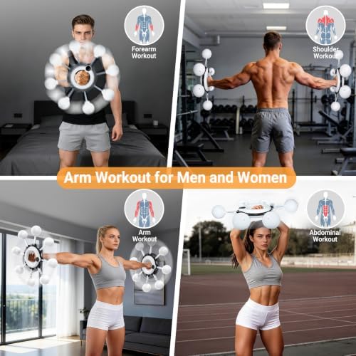 Infinity Hoop for Arm Trainer 360° Hand-Crank Forearm Trainer