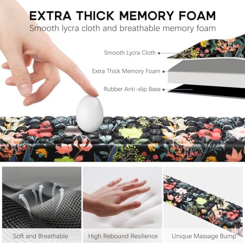 JIKIOU L-Shaped Desk Elbow Pad for Desk,Memory Foam Elbow Support Pad 2Pack