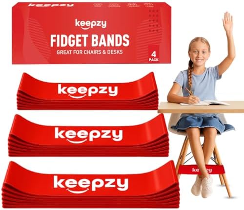 Chair Bands for Kids with Fidgety Feet, Desk Bands for Classroom