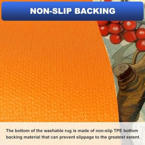 Woodpecker-649 Kitchen Mat, Kitchen Rug, Standing Desk Mat, Kitchen Floor Mat Non-Skid, Anti Fatigue Kitchen Runner Rug, Washable