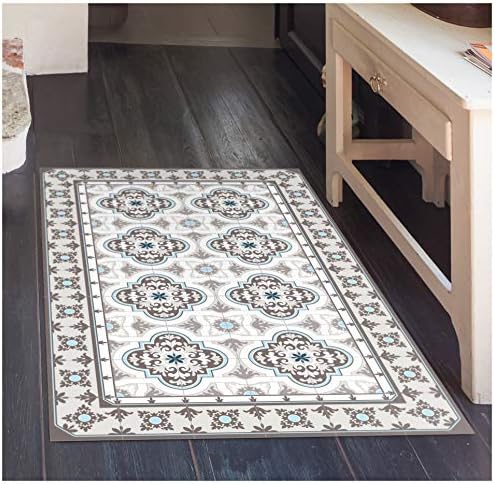 IRI-GIRI Vinyl Kitchen Floor Mat 63" x 23.6", Toscana 253