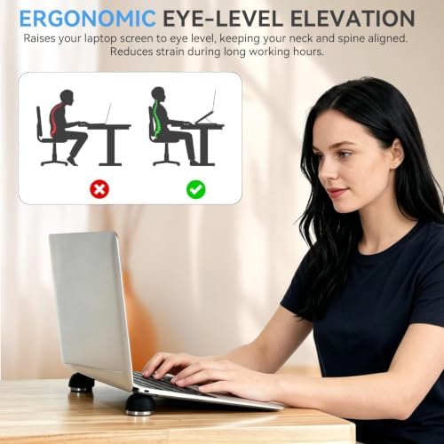 Laptop Cooling Pad, Magnetic Laptop Cooling Pad for Home Work Office