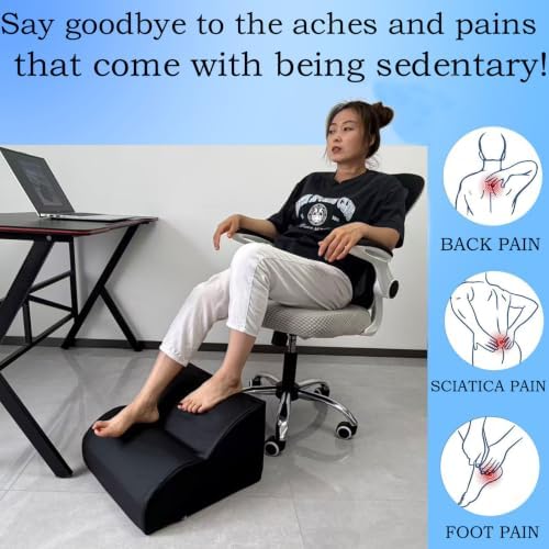 Foot Rest for Under Desk at Work.Multifunctional 3-Tier Foot Stool