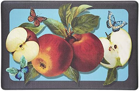 Anti-Fatigue Floor Comfort Mat, 18 x 30 in, Golden Delicious, Waterproof