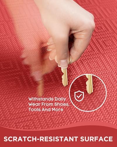 Ophanie Kitchen Mats for Floor,3/4 inch Thick,20x39 Anti Fatigue Cushioned Mat,Kitchen Rugs,Waterproof,Comfort Ergonomic Standing Mat for Office,Home,Sink with 99+ Pairs of Anti-Slip Bottom Ridges