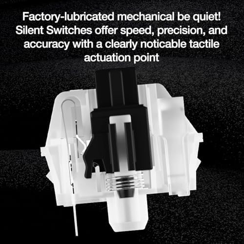 be quiet! Dark Mount Tactile, Gaming Keyboard, Mechanical Silent Switches