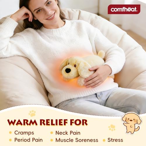 Microwave Heating Pad for Pain Relief, Microwavable Stuffed Animal