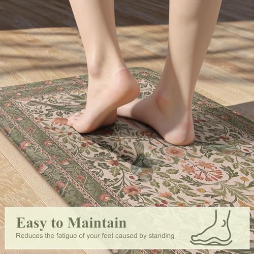 KIMODE Kitchen Mats Anti Fatigue,Cushioned Kitchen Rugs Runner