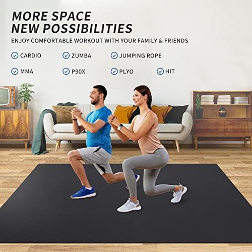 MRO Extra Large Exercise Mat 8'x4.5'/7'x4.5'/6'x4.5'(7mm)