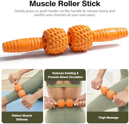 5 in 1 Foam Roller Set for Muscle Recovery & Deep Tissue Massage