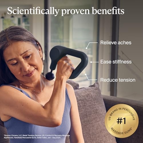 TheraGun Therabody Relief Massage Gun | for Daily Comfort | 3-Speed | Black
