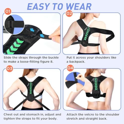Vortalex Posture Corrector (Gray,Large)