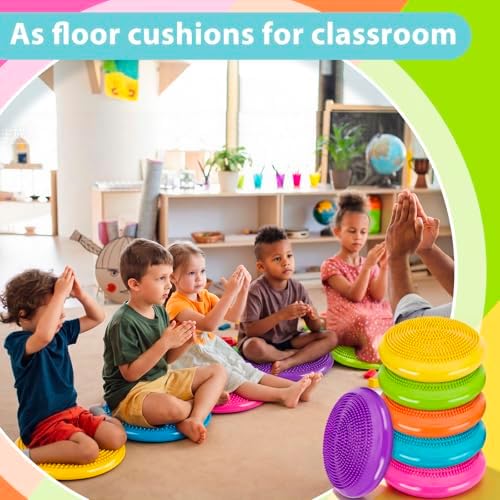 Amylove Wiggle Seat Inflated Wobble Cushion for Sensory Kid