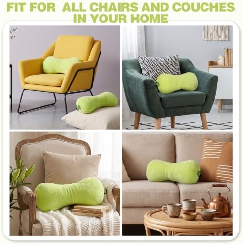 Colingmill 1 Pc Neck Pillow for Recliner Chair Headrest,Fuorescent Green