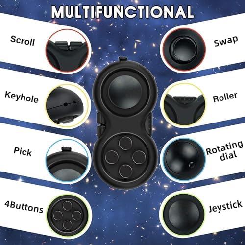 Original Fidget Toy Game, Rubberized Classical Controller