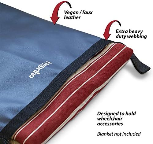 Wheelchair Footrest/Leg Rest Bag in Navy