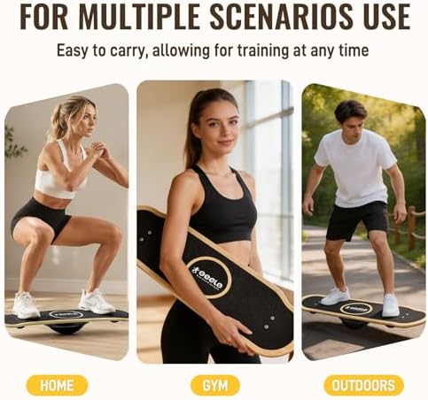 Balance Board for Adults and Kids, Standing Desk Balance Board for Training
