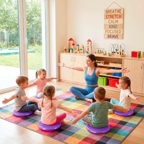Amylove Wiggle Seat Inflated Wobble Cushion for Sensory Kid