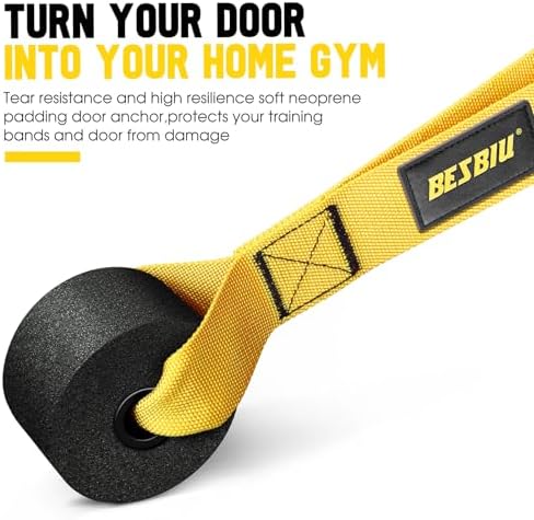 Heavy Resistance Bands for Working Out, 300lbs/360lb/420lb Exercise Bands Workout Bands with Handles, Door Anchor, Ankle Straps, Home Gym Workout Equipment for Men Fitness Strength Training Stretching