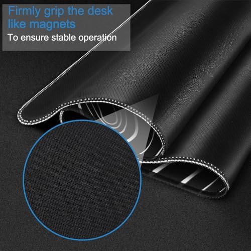 Extra Large Gaming Mouse Pad, Waterproof Mousepad with Stitched Edges