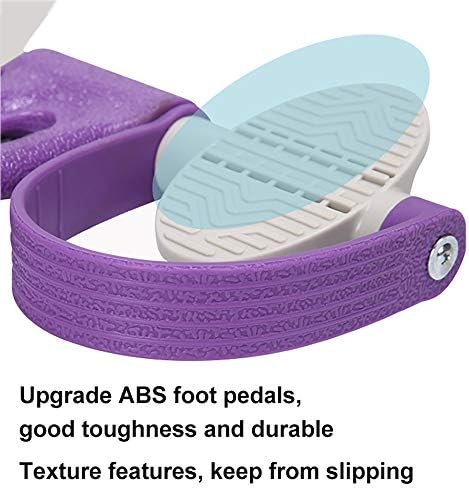Pedal Resistance Bands with Handles Exercise Bands Multifunction Tension Rope Fitness for Working Out Arm Abs Legs Stretch Bands